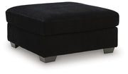 SimpleJoy Onyx Oversized Accent Ottoman - 2420408