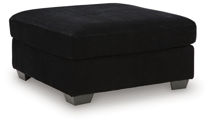 SimpleJoy Onyx Oversized Accent Ottoman - 2420408