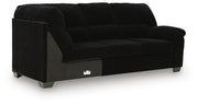SimpleJoy Onyx Right-Arm Facing Sofa with Corner Wedge - 2420449