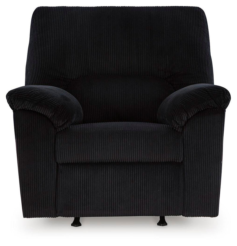 SimpleJoy Onyx Sofa, Loveseat and Recliner - 24204U2