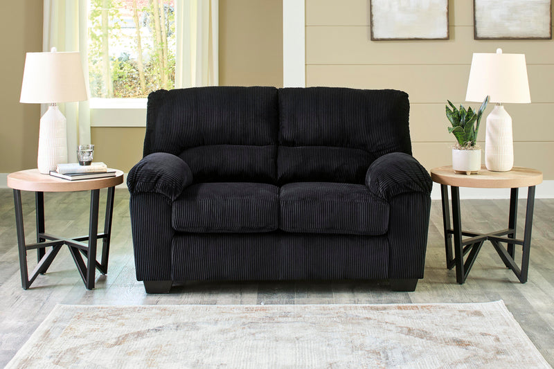 SimpleJoy Onyx Sofa, Loveseat and Recliner - 24204U2