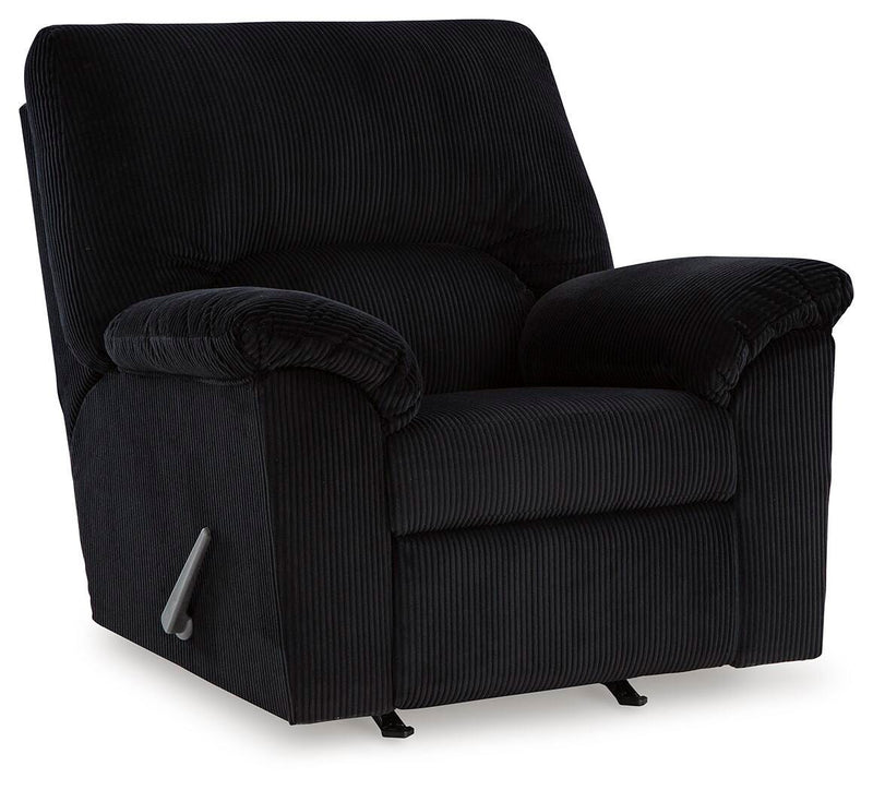 SimpleJoy Onyx Sofa, Loveseat and Recliner - 24204U2