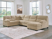 SimpleJoy Sand 3-Piece Sectional with Chaise - 24203S2