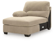 SimpleJoy Sand Left-Arm Facing Corner Chaise - 2420316