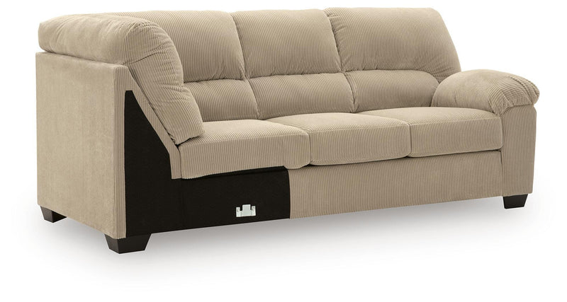 SimpleJoy Sand Right-Arm Facing Sofa with Corner Wedge - 2420349
