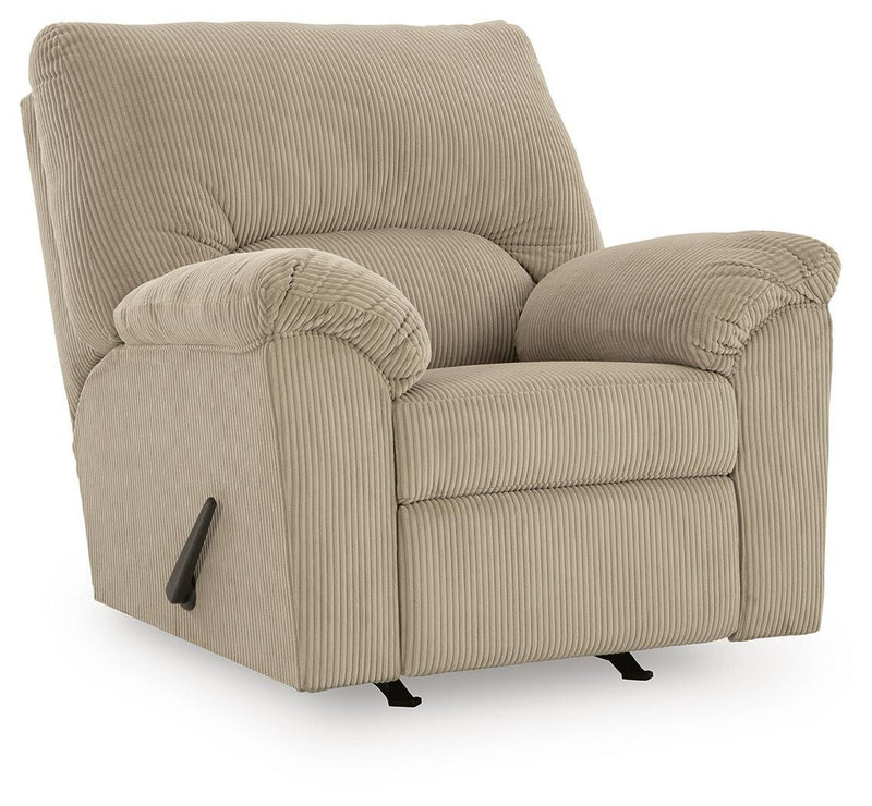SimpleJoy Sand Sofa and Recliner - 24203U2