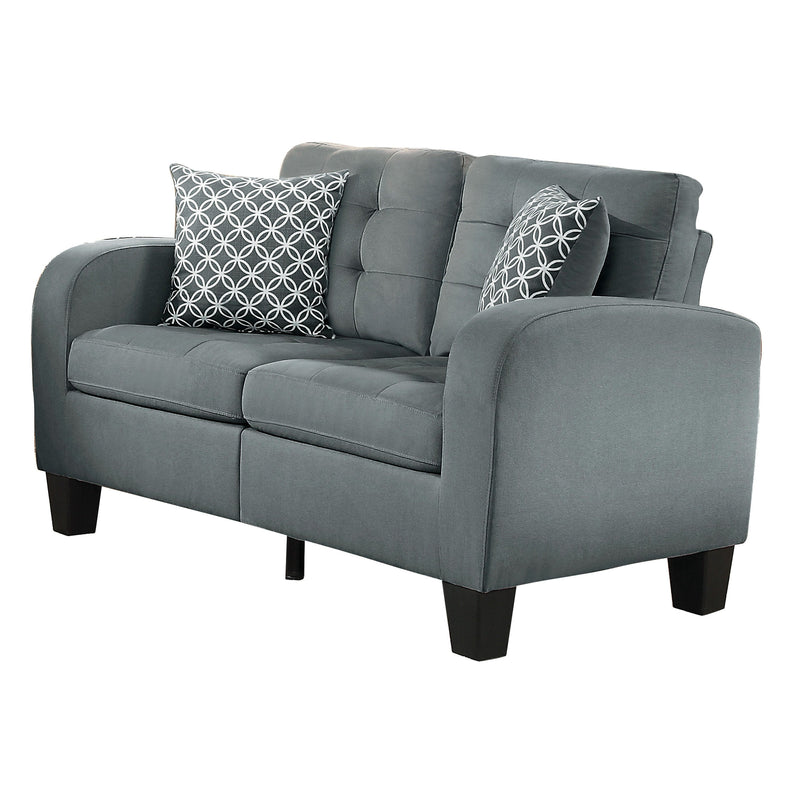 Sinclair Gray Living Room Set - Gate FurnitureLiving Room Set