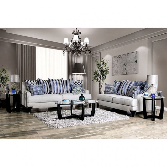 Sisseton Light Gray Sofa - SM2207-SF