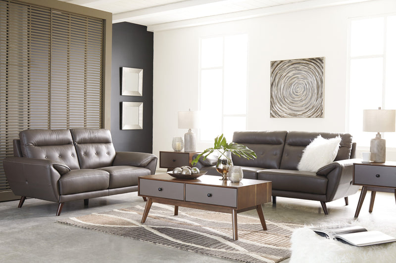 Sissoko Gray Living Room Set - Gate Furniture