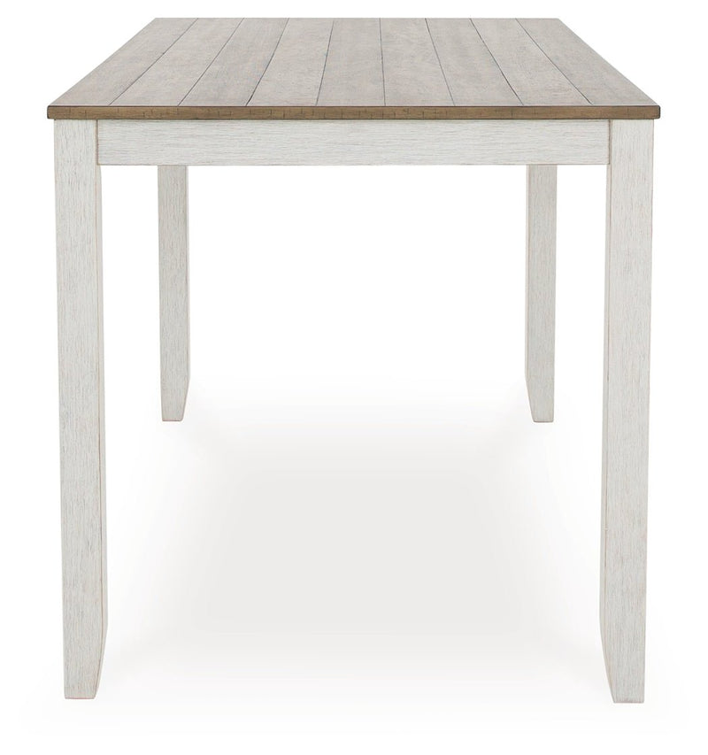 Skempton Counter Height Dining Table and Bar Stools (Set of 7) - Gate FurnitureCounter Height Table