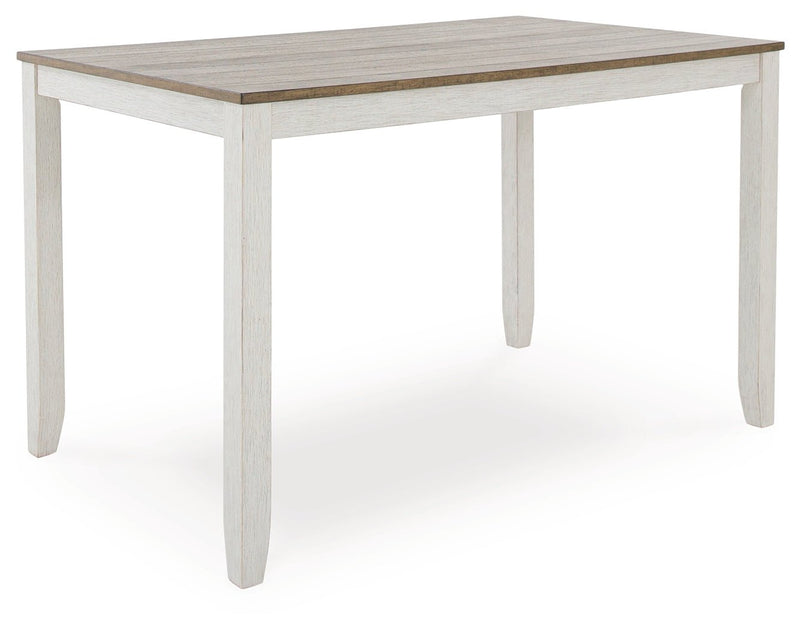 Skempton Counter Height Dining Table and Bar Stools (Set of 7) - Gate FurnitureCounter Height Table