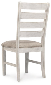 Skempton White/Light Brown Dining Chair (Set of 2) - D394-01X2