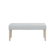 Skyla - Gray Upholstered Bench - D214-BN