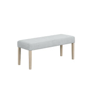 Skyla - Gray Upholstered Bench - D214-BN