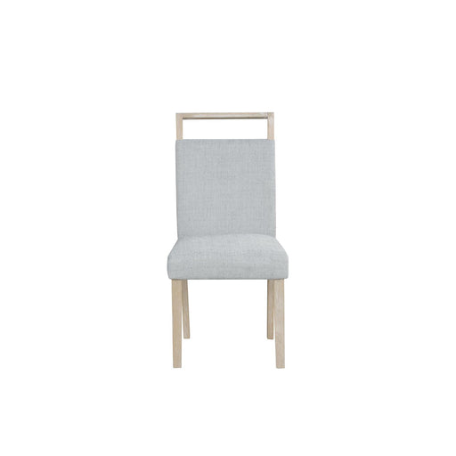 Skyla - Gray Upholstered Dining Chair with Padded Seat and Back - D214-C