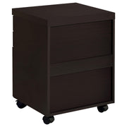 Skylar 3-drawer Home Office Mobile File Cabinet Cappuccino - 800894