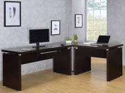 Skylar 39-inch Engineered Wood Writing Desk Cappuccino - 800892