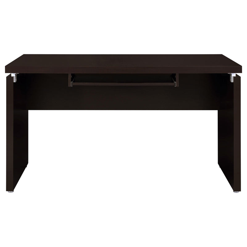 Skylar 55-inch Computer Desk with Keyboard Drawer Cappuccino - 800891