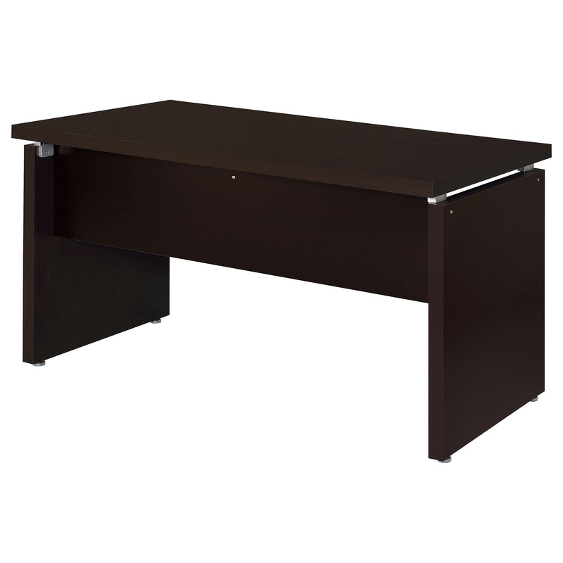 Skylar 55-inch Computer Desk with Keyboard Drawer Cappuccino - 800891