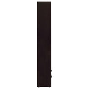 Skylar 71-inch 5-shelf Bookcase with Drawer Cappuccino - 800905