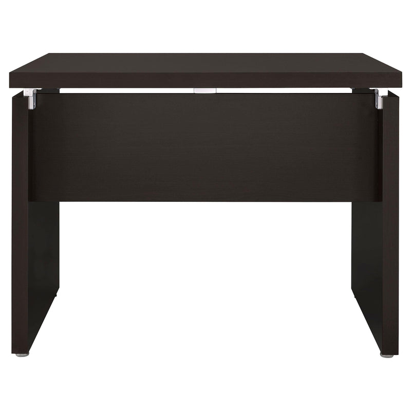 Skylar 83-inch L-Shaped Office Computer Desk Cappuccino - 800891L