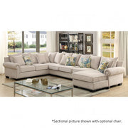 Skyler Beige Sectional - CM6156-SECTIONAL