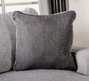 Skyline Light Gray/Brown Loveseat - SM1211-LV