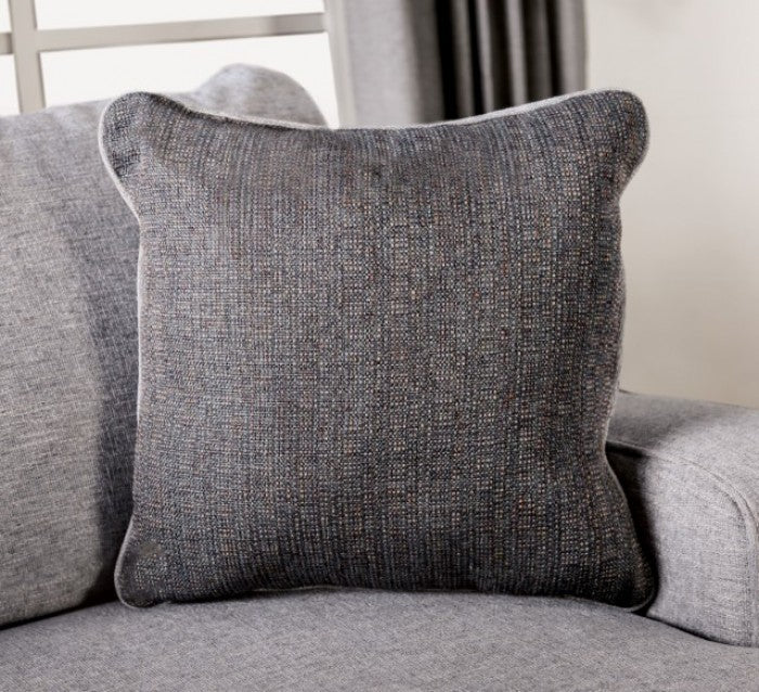Skyline Light Gray/Brown Loveseat - SM1211-LV