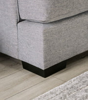 Skyline Light Gray/Brown Loveseat - SM1211-LV
