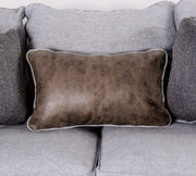 Skyline Light Gray/Brown Sofa - SM1211-SF