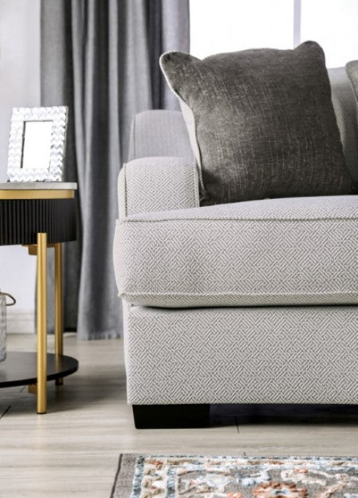 Skyline Pewter/Gray Loveseat - SM1212-LV