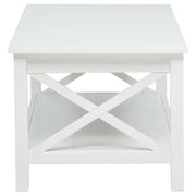 Skyview 2-piece Rectangular Lift Top Coffee Table Set White - 722088-S2
