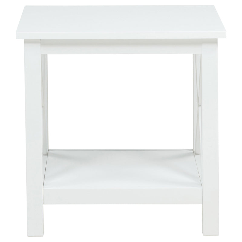 Skyview 3-piece Rectangular Lift Top Coffee Table Set White - 722088-S3
