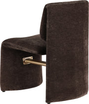Slique Performance Fabric Upholstered Dining Chair in Brown, Set of 2 - 88020Brown-C