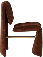 Slique Performance Fabric Upholstered Dining Chair in Burgundy, Set of 2 - 88020Burg-C
