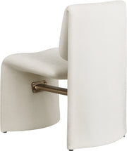 Slique Performance Fabric Upholstered Dining Chair in Cream, Set of 2 - 88020Cream-C