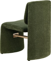 Slique Performance Fabric Upholstered Dining Chair in Green, Set of 2 - 88020Green-C