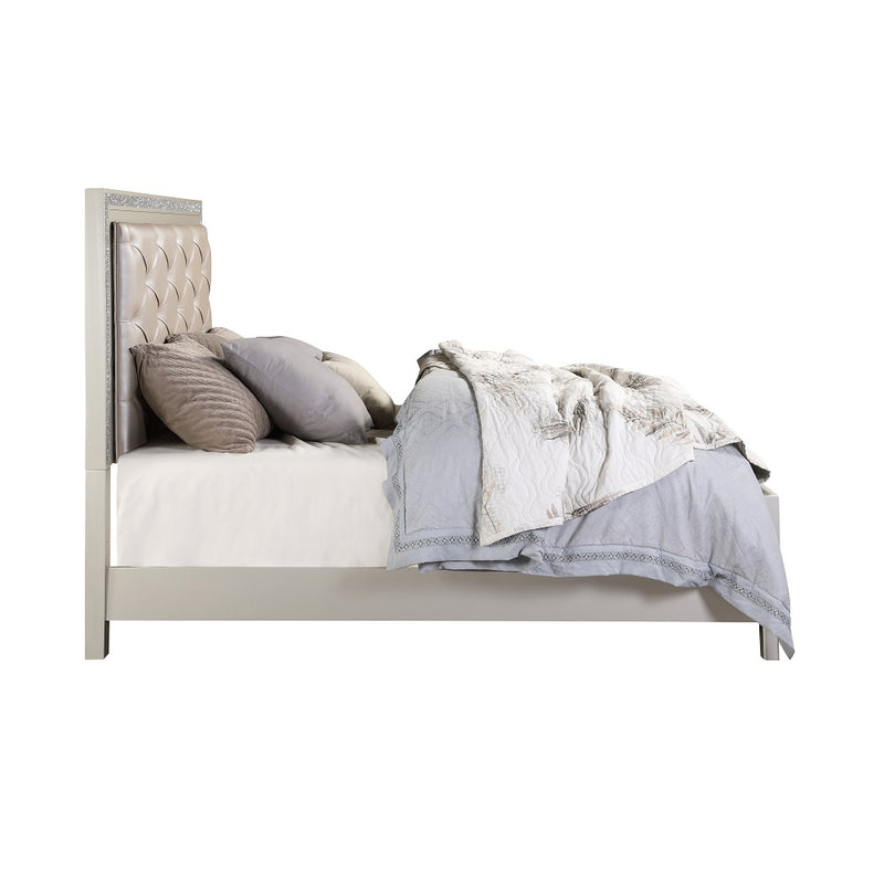 Sliverfluff EK Bed W/Led & Storage - BD00241EK