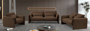 Sloan 64" Velvet Upholstered Loveseat in Brown - 199Brown-L