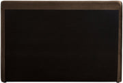 Sloan Velvet Full Bed (3 Boxes) Brown - SloanBrown-F