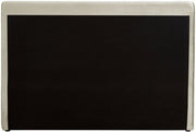 Sloan Velvet Queen Bed (3 Boxes) Cream - Gate FurnitureQueen Bed