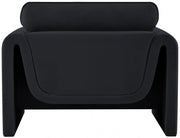 Sloan Velvet Upholstered Chair in Black - 199Black-C