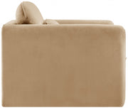 Sloan Velvet Upholstered Chair in Camel - 199Camel-C