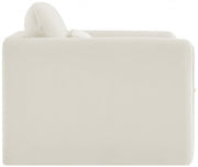 Sloan Velvet Upholstered Chair in Cream - 199Cream-C