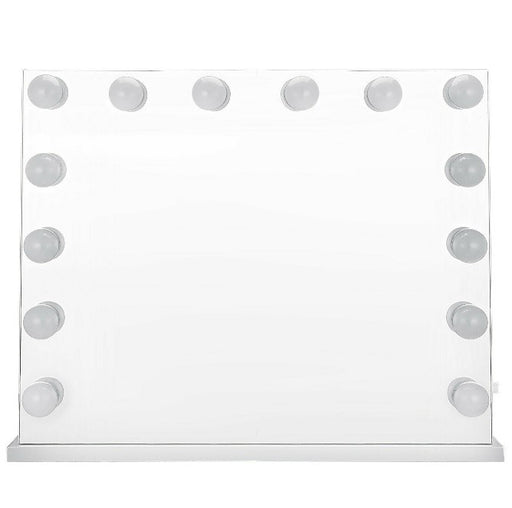SM2432W - RECTANGLE SMART MIRROR WHITE  BLUETOOTH SPEAKES CHARGING PORT - 210000005746
