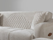 Smart 3-pieces (Sofa & Loveseat & Chair) Livingroom Set in Cream - 200-ST-SMA-HENRY05-321