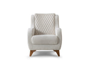 Smart 3-pieces (Sofa & Loveseat & Chair) Livingroom Set in Cream - 200-ST-SMA-HENRY05-321