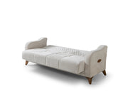 Smart 3-pieces (Sofa & Loveseat & Chair) Livingroom Set in Cream - 200-ST-SMA-HENRY05-321