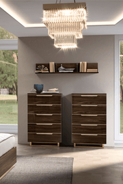 Smart Bedroom Walnut by Camelgroup – Italy SET - p12681