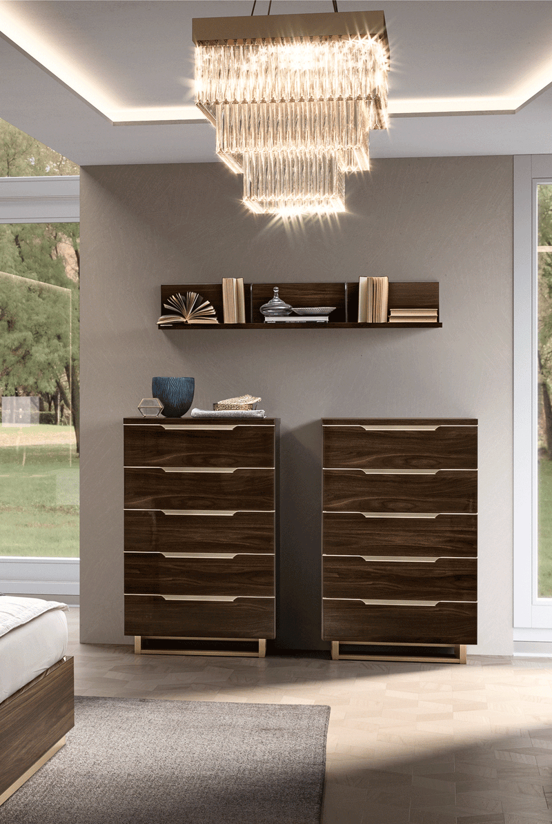 Smart Bedroom Walnut by Camelgroup – Italy SET - p12681